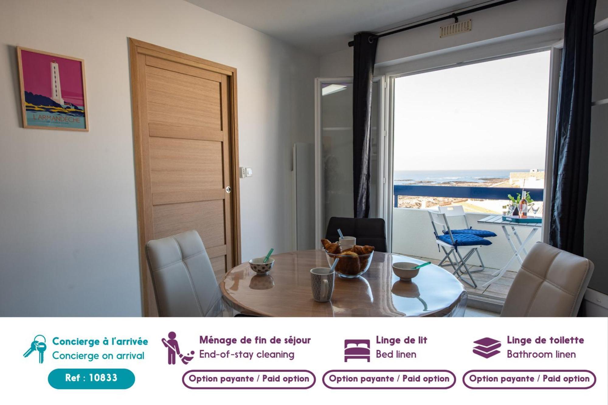 Vue Mer ! Appartement Pour 4 Les Sables-dʼOlonne Exterior foto